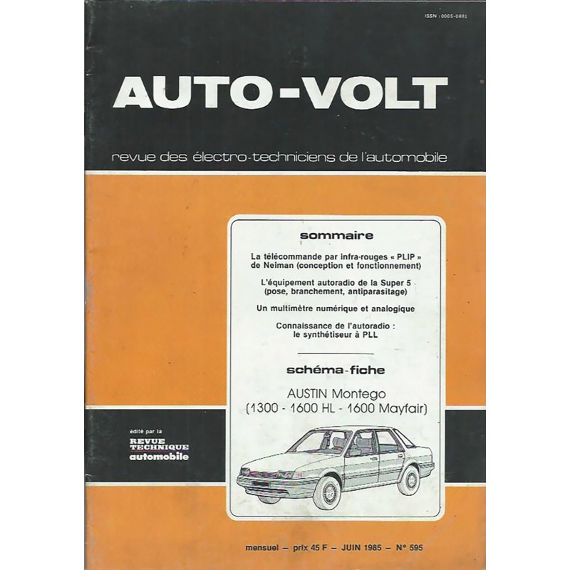 Revue Technique  Auto Volt