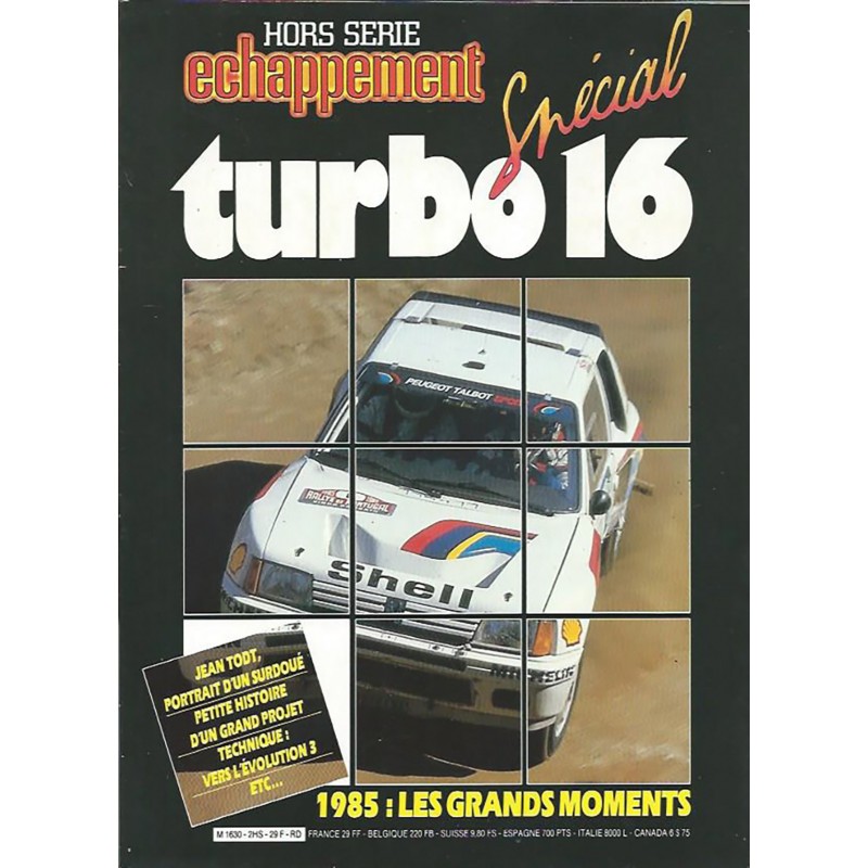 Hors Serie 205 Turbo 16