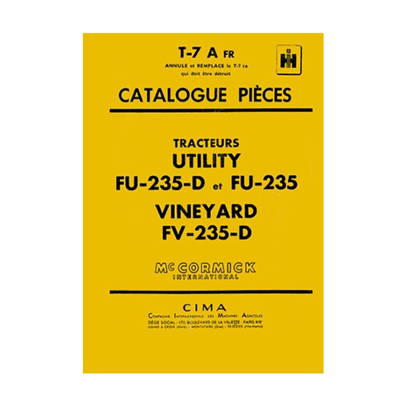 Catalogue Pieces Detachées Catalogue Pieces Detachées