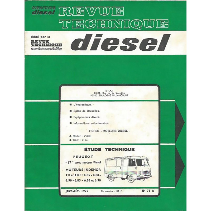 Revue Technique Diesel