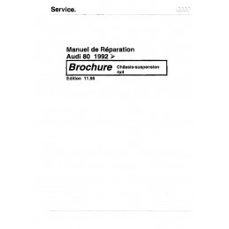 Manuel Chassis Suspension 4x4