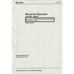 Manuel Reparation BV Auto 01N