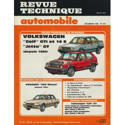 Revue Technique 1986 GTi 16S