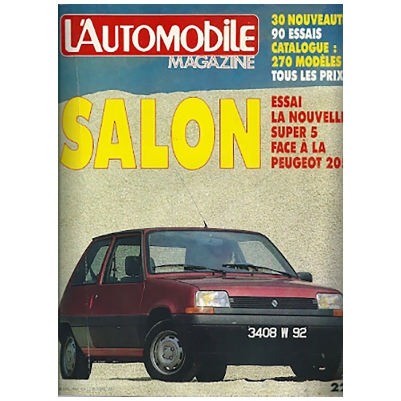 N° Salon Automobile 1984