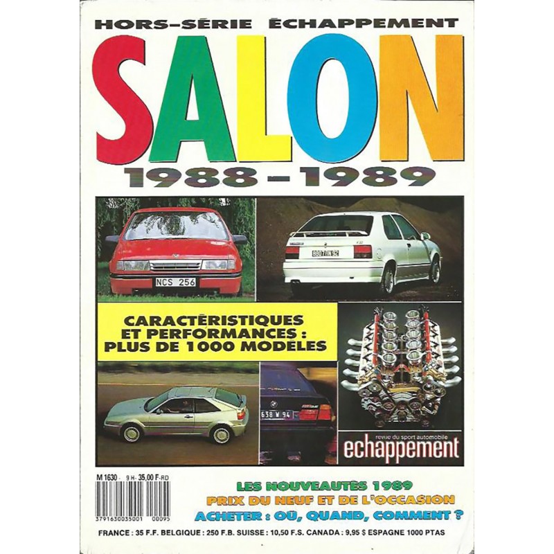 N° Salon Echappement  1988