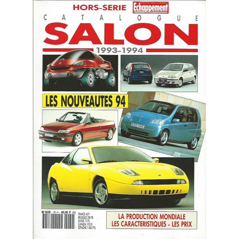 N° Salon Echappement 1994 N° Salon Echappement 1994