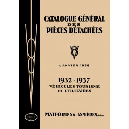 Catalogue Pieces Detachées