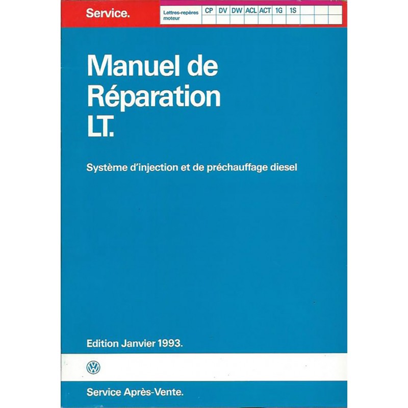 Manuel Reparation Injection