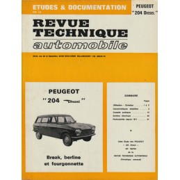 Revue Technique 204 Diesel...