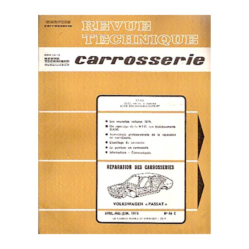 Revue Technique Carrosserie Revue Technique Carrosserie