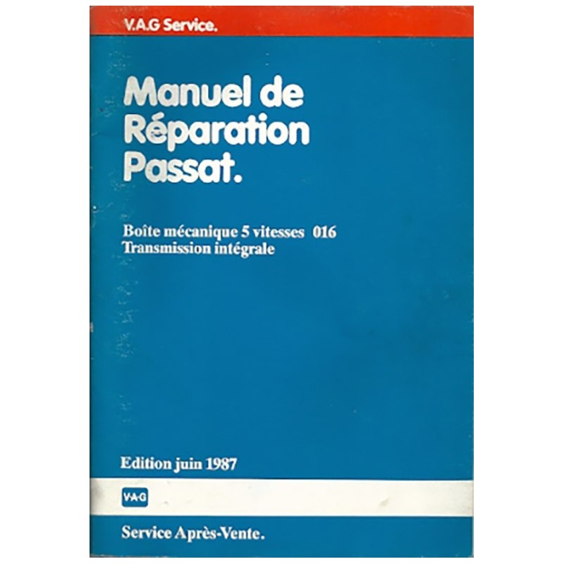 Manuel Reparation BV Meca 016 Manuel Reparation BV Meca 016