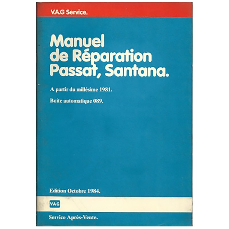 Manuel Reparation BV Auto 089 Manuel Reparation BV Auto 089
