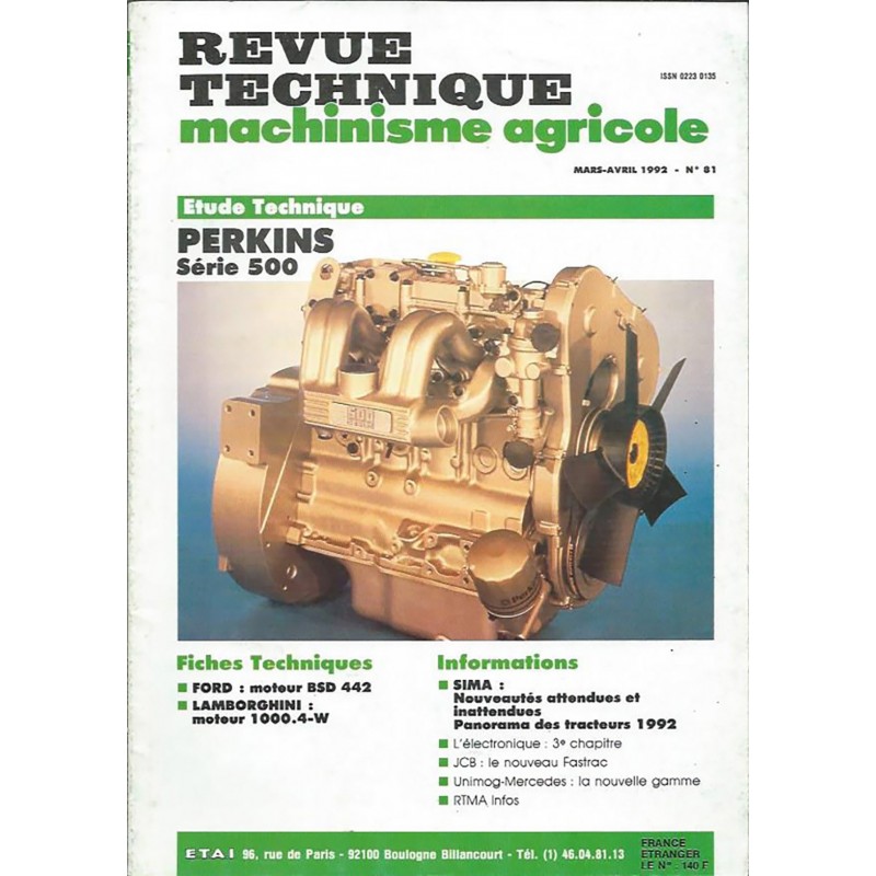 Revue Technique Serie 500 Revue Technique Serie 500