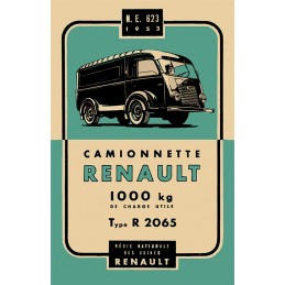 Notice d' Entretien R 2065