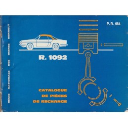 Catalogue de Pieces R 1092