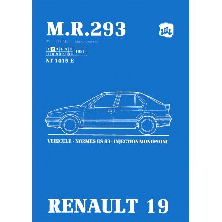Carburateur (monopoint Injection) Pour Renault 19 1990 - Occasion - Référence FR200380-68
