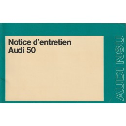 Notice d' Entretien  1975