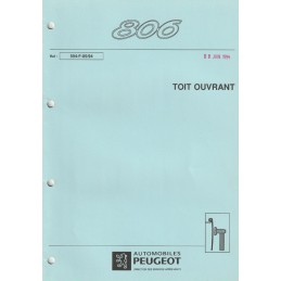 Manuel Atelier Toit Ouvrant