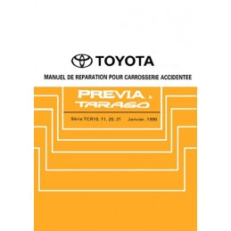 Manuel Atelier Carrosserie 1990