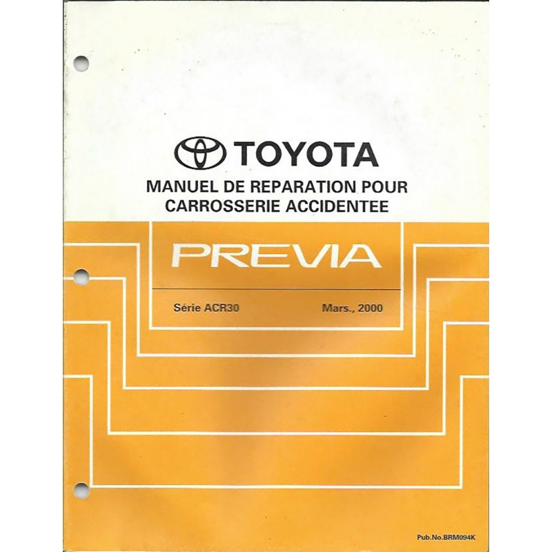 Manuel Atelier Carrosserie 2000 Manuel Atelier Carrosserie 2000