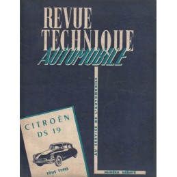 Revue Technique DS19 1965
