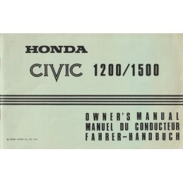 Notice d' Entretien 1965