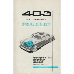Notice Entretien Diesel 1959