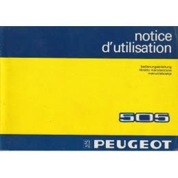 Notice d' Entretien  1983