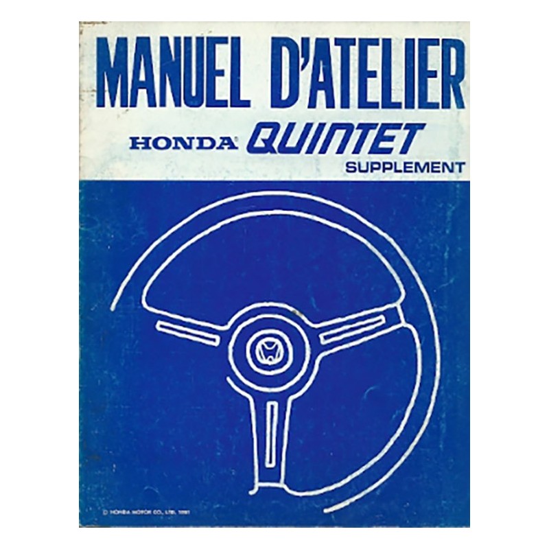 Manuel Atelier 1982