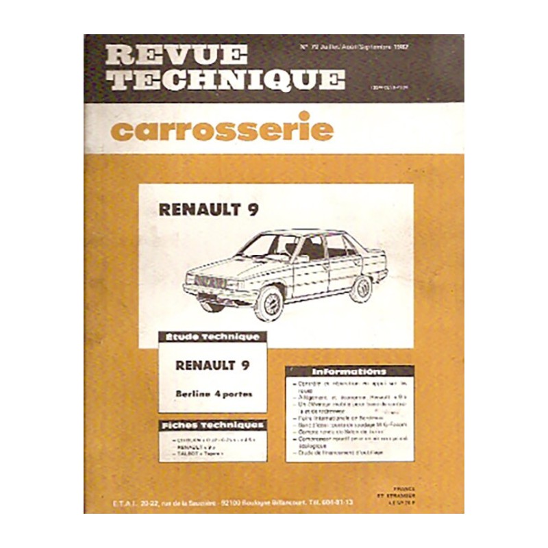 Revue Technique Carrosserie