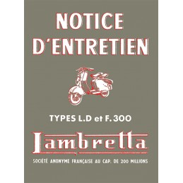 Notice Entretien Lambretta LD