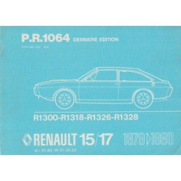 Catalogue de Pieces R 15 -...