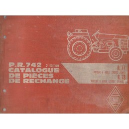 Catalogue Pieces R 77 / R 78