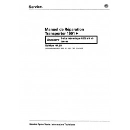 Manuel Reparation BV Meca 02G