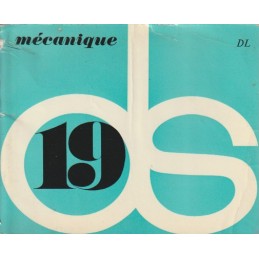 Notice Entretien  DS 19 1967