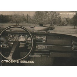 Notice Entretien DS 20/DS...