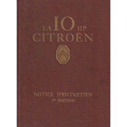 Notice d' Entretien  10 HP