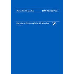 Manuel Atelier 728/730/733i...