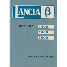 Notice Entretien Berline 1972