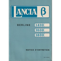 Notice Entretien Berline 1973
