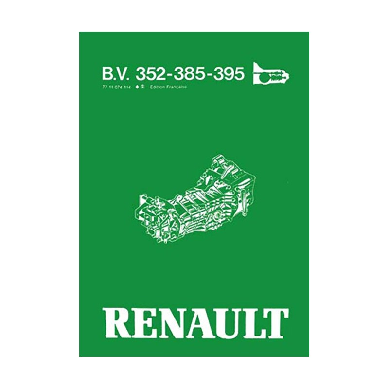 Manuel Reparation BV 352/385/395 Manuel Reparation BV 352/385/395