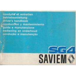 Notice d' Entretien 1976