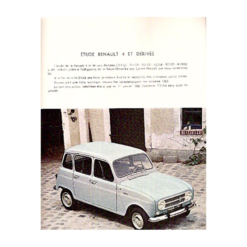 Revue Technique 1968 Revue Technique 1968