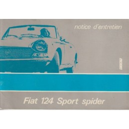 Notice d' Entretien  1974