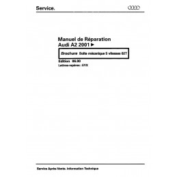 Manuel Reparation  BV Meca 02T
