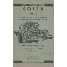 Carburateur Type X