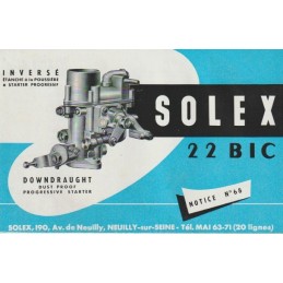 Carburateur Type 22 BIC