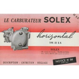 Carburateur Type 22 DH