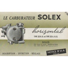 Carburateurs Type 22 HD / AHD