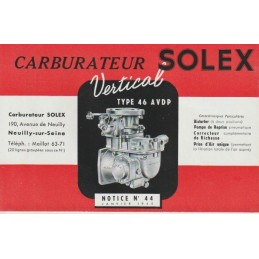 Carburateur Type 46 AVDP